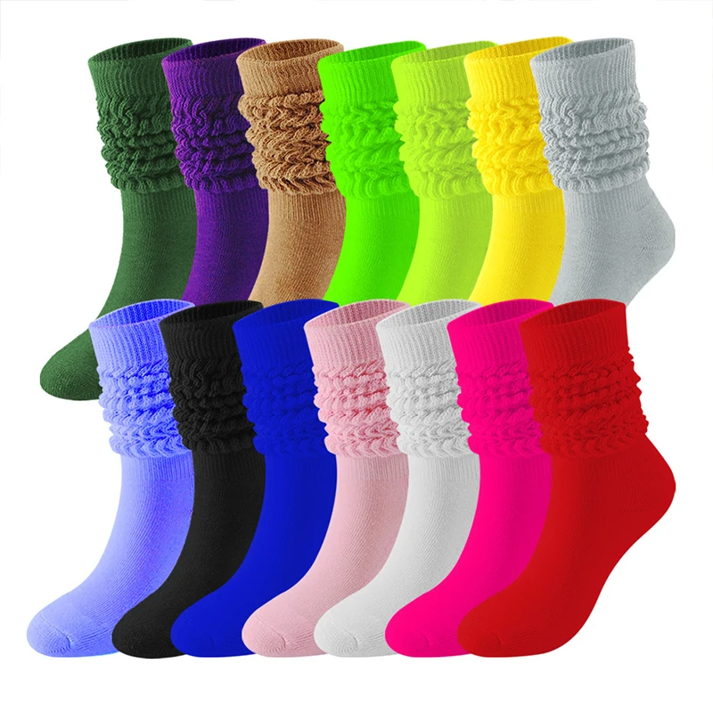 Understanding the Different Patterns and Designs of Slouch Socks插图