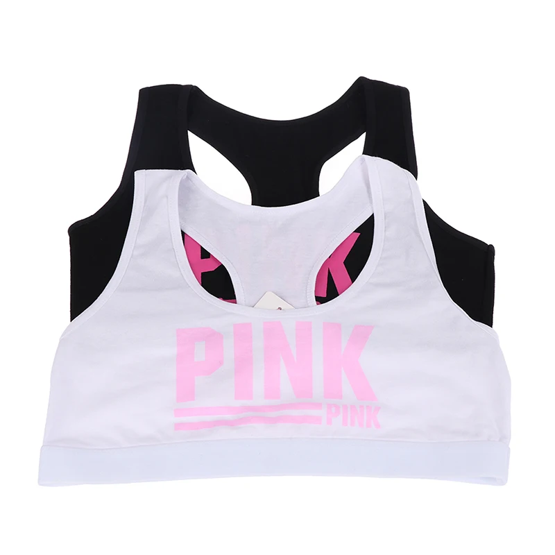 white racerback sports bra