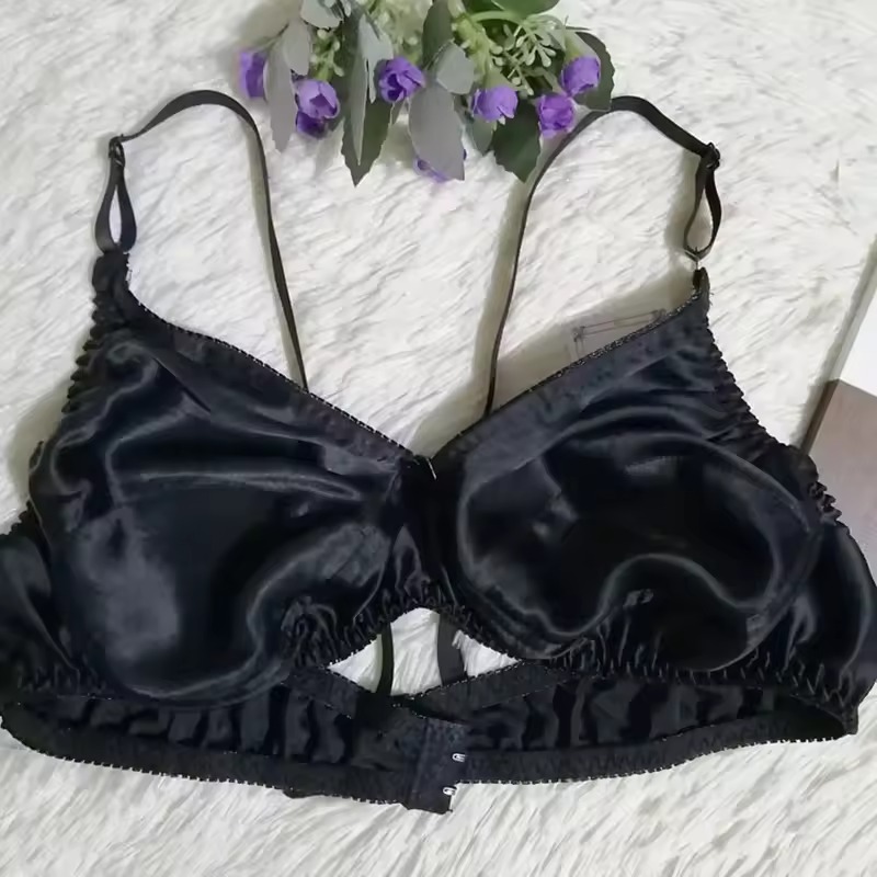 silk bralette