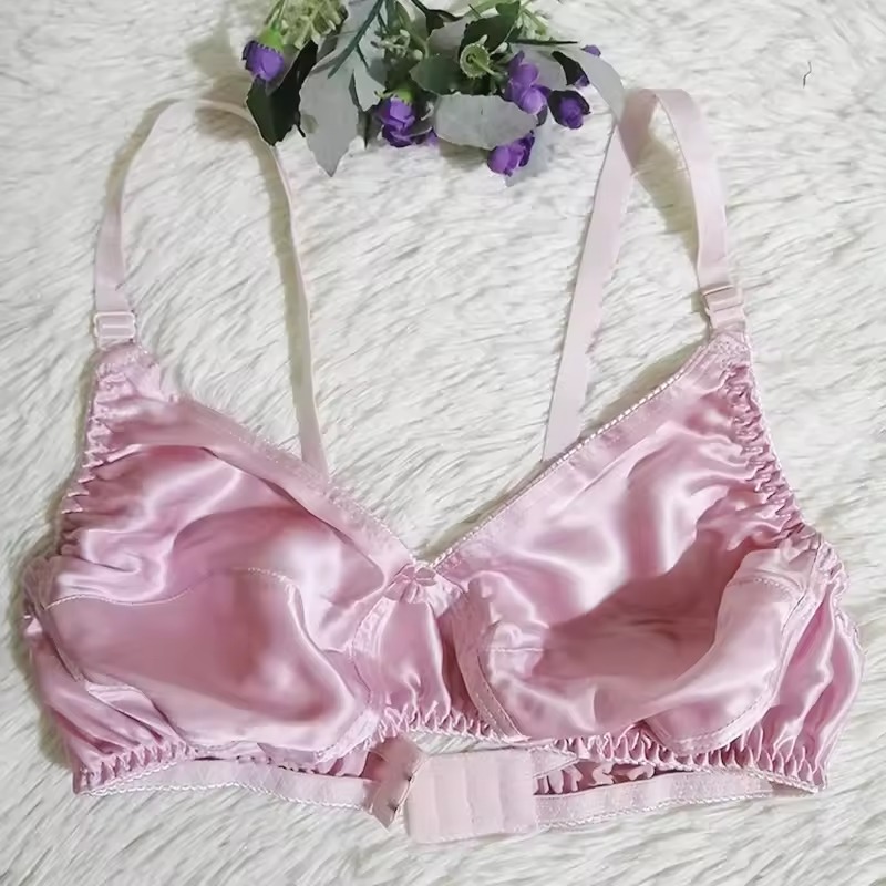 silk bralette