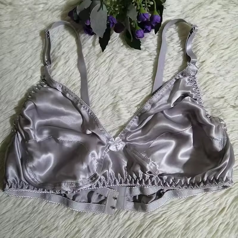 silk bralette